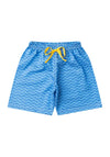 Conjunto Infantil Menino Algodão Premium Tubarão Kangulu Amarelo