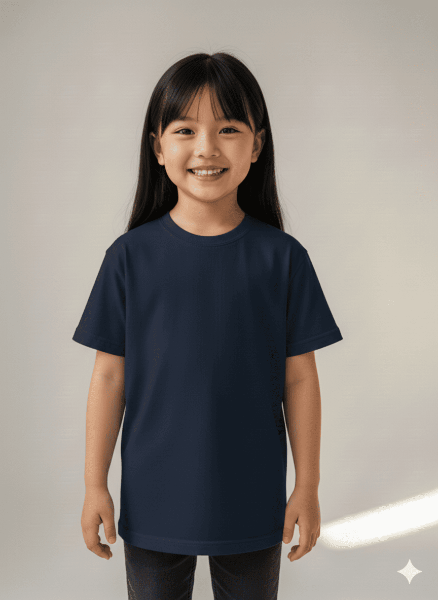 Camiseta Infantil Básica - Marinho