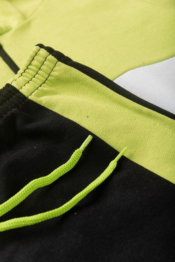 Conjunto Moletom Peluciado Infantil Masculino Três Cores - Verde