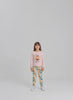 Conjunto Infantil Menina Meia Estação Cute Girafa Rosa 0629 - Laluna