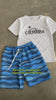 Conjunto Infantil Menino Calmaria Verão Kangulu Branco