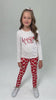 Conjunto Infantil Meia Estação Feminino Amor - Off White