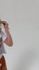 Conjunto Cropped Infantil Verão Feminino Capy Bara - Branco