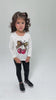Conjunto Infantil Meia Estação Feminino Cerejas - Off-white