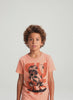 Conjunto Infantil Menino T-Rex Surf Coral 0427 - Keki Boys