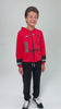 Conjunto Moletom Peluciado Infantil Masculino Extreme - Vermelho