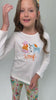 Conjunto Infantil Meia Estação Feminino Woof - Off-white