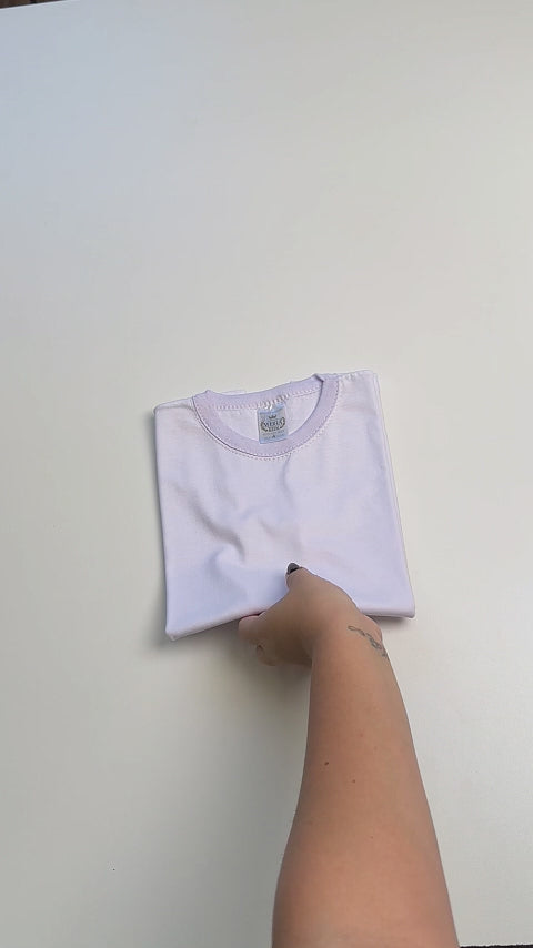 Camiseta Infantil Básica - Branco