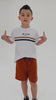 Conjunto Infantil Verão Masculino Summer - Branco