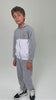 Conjunto Moletom Peluciado Infantil Masculino Mega Kids - Mescla