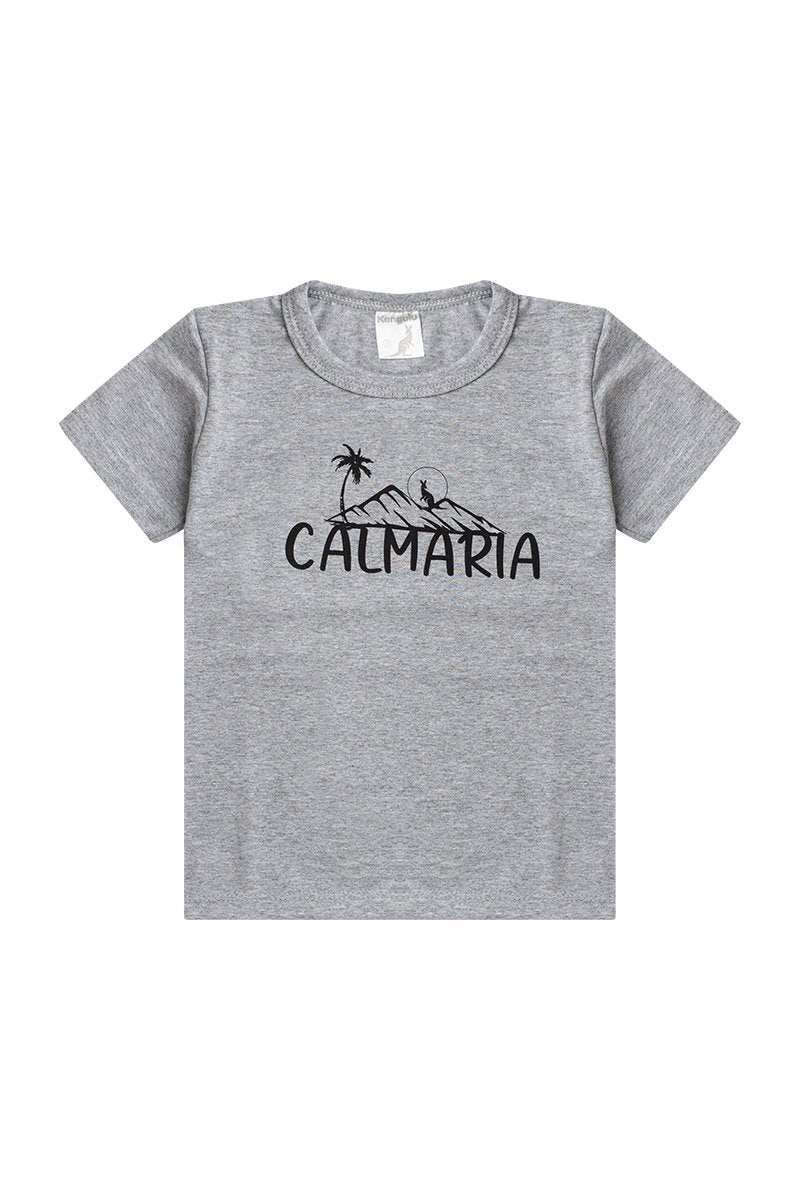 Conjunto Infantil Menino Calmaria Verão Kangulu Mescla