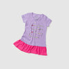 Vestido Infantil Menina Verão Lilás